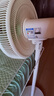 美的（Midea）【幸運草安睡風(fēng)扇Plus】電風(fēng)扇落地扇立式家用臥室變頻輕音小風(fēng)扇遙控一級能效空氣循環(huán)扇 SDI35MQ 曬單實(shí)拍圖