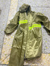 尚優(yōu)不凡 成人長(cháng)款連體雨衣帶帽檐安保戶(hù)外工地安全反光雨衣可定制 均碼 曬單實(shí)拍圖