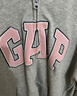 蓋璞男女裝春秋字母logo美式連帽衛衣情侶裝運動(dòng)外套611720 曬單實(shí)拍圖