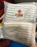 潔麗雅（Grace）毛巾家紡 經(jīng)典條紋系列新疆棉洗臉強吸水面巾二條裝 蘭/棕 曬單實(shí)拍圖