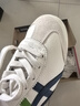 Onitsuka Tiger鬼塚虎經(jīng)典舒適復古MEXICO 66?男女款輕便百搭運動(dòng)休閑鞋 米白色/藍色 37.5 曬單實(shí)拍圖