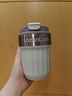 樂(lè )扣樂(lè )扣（locknlock）保溫鎖冷密封防漏咖啡杯光口設計翻蓋直飲便攜提手水杯LHC6799FU LHC6799FU白金 1個(gè) 350ml 曬單實(shí)拍圖