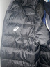 asics亞瑟士童裝25年冬季兒童柔軟舒適三防輕薄保暖羽絨服【高充絨量】 黑色 清潔度1000-鴨絨 175 充絨量117.3g 曬單實(shí)拍圖