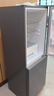 美的（Midea）182升雙開門兩門小戶型家用客廳租房宿舍冰箱可冷藏冷凍小巧不占地低音運行BCD-182M【國家補貼】 曬單實拍圖