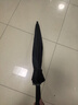 美度長柄雨傘超大號加固加厚結(jié)實抗風傘男士手動長把直柄雨傘黑M5003 曬單實拍圖