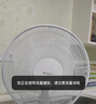 格力（GREE）電風(fēng)扇家用大風(fēng)量五葉立式落地扇 客廳宿舍定時(shí)轉頁(yè)扇搖頭循環(huán)對流換氣扇可升降機械電扇 FD-4012 白色 曬單實(shí)拍圖
