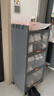 中偉（ZHONGWEI）超薄翻斗鞋柜收納柜家用門(mén)口鞋架一體靠墻入戶(hù)多層鋼制柜七層55寬 曬單實(shí)拍圖