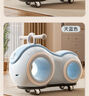 活石花生車兒童扭扭車1-3歲搖搖車防側(cè)翻平衡溜溜車免安裝萬向靜音輪 米黃色  燈光音樂+萬向輪+防側(cè)翻 曬單實拍圖