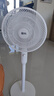 小米米家智能生態(tài)鏈駱C駝電風(fēng)扇家用落地扇低音遙控立式渦輪臺(tái)式宿舍電扇空氣循環(huán)扇家用輕音 機(jī)械款350（三擋+左右搖頭） 曬單實(shí)拍圖