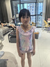 ASK JUNIOR兒童泳裝夏中大童美人魚背心吊帶泳裙女童連體海邊度假訓(xùn)練 150 曬單實(shí)拍圖