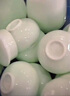 蘇氏陶瓷（SUSHI CERAMICS）翡翠玉羊脂玉功夫茶具側把壺8杯青瓷泡茶壺茶杯大套禮盒套組 曬單實(shí)拍圖