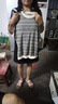 皮爾卡丹（pierre cardin）桑蠶絲織針衫短袖t恤女裝薄款大碼圓領夏季新款鏤空寬松短袖上衣 棕色 3XL  建議140-150斤 曬單實拍圖