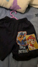 汪汪隊立大功（PAW PATROL）兒童短褲男童褲子休閑五分褲夏季小孩寶寶運動褲 PA1937A藏藍 105 曬單實拍圖