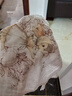 歐孕（OUYUN）嬰兒毛巾紗布小方巾寶寶口水巾兒童圍嘴透氣 兔兔之家30×30cm 曬單實(shí)拍圖