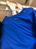 特步童裝中大童男女童短袖T恤夏季薄款上衣速干吸濕排汗運動(dòng)純棉短T 天際藍 【六邊形-速干涼感】 150 cm 曬單實(shí)拍圖
