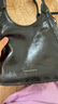 CHARLES&KEITH25秋季新品簡約手提式托特包菜籃子包七夕禮物CK2-30782659 Noir黑色 S 曬單實拍圖