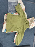 嘟嘟家【清】童裝兒童登山服春秋男童搖粒絨外套小童春裝寶寶兩件套女一 米白色 100 曬單實(shí)拍圖