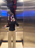班尼路（Baleno）V領修身褶皺長袖T恤女2025秋冬季新款親膚軟糯舒適透氣百搭打底衫 曬單實拍圖