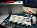 CHERRY櫻桃 MX8.3 客制化無線鍵盤 8K掃描率 鋁合金機身 熱插拔 藍牙三模 無畏契約打瓦 極光銀 極光軸 曬單實拍圖