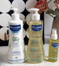 妙思樂(lè )（Mustela）嬰幼兒洗沐二合一思恬雅沐浴油500ml敏感肌適用舒緩干癢紅 曬單實(shí)拍圖