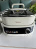 美的（Midea）電蒸鍋電煮鍋燉蒸煮一體三層家用大容量新款自動(dòng)斷電2025一體多功能鍋不銹鋼蒸屜分體多用途鍋 17.6L 【28cm大口徑蒸籠】 曬單實(shí)拍圖
