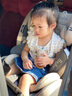 貝倍適（BAYBETSS）兒童安全座椅汽車用0-4-12歲寶寶360度旋轉(zhuǎn)嬰兒車載坐椅ISOFIX 米灰色【遮陽棚+上拉帶+側(cè)保護(hù)】 曬單實(shí)拍圖