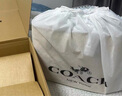 蔻馳（COACH）【品牌直供】女士CITY 33大號(hào)雙面手提托特包 沙黃色拼粉筆白色 曬單實(shí)拍圖