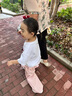LUSON小O寶童裝寶寶夏季褲子薄款2025新女童荷葉邊屁簾燈籠防蚊褲 曬單實(shí)拍圖