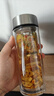 希諾雙層玻璃杯男家用商務(wù)辦公泡茶杯子過(guò)濾車(chē)載水杯XN-9301 265mL 曬單實(shí)拍圖