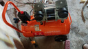 東成無(wú)油低音空壓機(jī)DQE1300-30L小型氣泵便攜木工吹塵打釘槍 曬單實(shí)拍圖