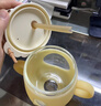 蘇泊爾兒童牛奶杯1-3歲吸管杯喝水喝奶瓶帶刻度玻璃直飲杯KGF80DL10 曬單實(shí)拍圖