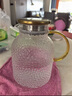 憶壺茶涼水壺冷水壺耐高溫加厚防爆涼水杯高硼硅玻璃家用大花果茶水壺 曬單實(shí)拍圖