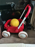 kidpop寶寶學(xué)步車可調(diào)速嬰兒多功能手推車防側(cè)翻助步車周歲禮物 活力紅 曬單實(shí)拍圖