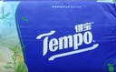 得寶（TEMPO）戴珍珠耳環(huán)的少女聯(lián)名藝術(shù)抽紙 4層90抽*15包 濕水不易破 餐巾紙 曬單實(shí)拍圖