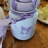 膳魔師（THERMOS）噸噸桶大肚杯316L不銹鋼大容量?jì)和乇斩Y物TEMA 酷洛米配附杯帶吸管 950ml 曬單實(shí)拍圖