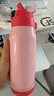 特百惠（Tupperware）吸管保溫杯510ml大容量男女學(xué)生便攜水杯子七夕情人節(jié)禮物 粉色 曬單實拍圖