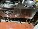志高猛火灶商用燃?xì)庠畈讳P鋼灶臺(tái)燃?xì)庠铒埖昃频晔程脧N房專用雙頭三頭熄火保護(hù)帶風(fēng)機(jī)大火力 旗艦款【熄火保護(hù)】90*80一炒一溫 曬單實(shí)拍圖