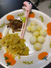 babycare飯團模具 嬰兒輔食機 安全飯團工具吃飯神器搖搖樂(lè ) 奶油黃 曬單實(shí)拍圖