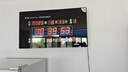 虹泰（HoTai）led數碼電子萬年歷鐘表客廳辦公簡約時鐘壁掛鐘 48x85cm-黑色 曬單實拍圖