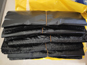 固成背心垃圾袋黑色32*60cm150只單面1.5絲 垃圾袋加厚黑色塑料袋 曬單實(shí)拍圖