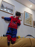 G.DUCKKIDS小黃鴨男童套裝春秋2025帥氣兒童裝運(yùn)動(dòng)兩件套寶寶秋裝蜘蛛俠衣服 紅色 110 建議4~5歲【100-110cm】cm 曬單實(shí)拍圖