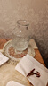 玻璃冷水壺套裝家用涼水壺杯夏季冷飲冰鎮(zhèn)果汁壺加厚冷泡茶壺 一壺一杯【570ml+200ml】 曬單實(shí)拍圖
