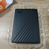 西部數(shù)據(jù)（WD）2TB 移動(dòng)硬盤 USB3.0 My Passport隨行版2.5英寸 黑 機(jī)械硬盤 筆記本電腦外接 大容量加密存儲(chǔ) 曬單實(shí)拍圖