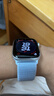 Apple/蘋果 Watch Series 10 智能手表GPS款46毫米銀色鋁金屬表殼青云色回環(huán)式運(yùn)動(dòng)表帶MX243CH/B 曬單實(shí)拍圖
