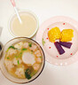 食品級草莓陶瓷餐盤可愛家用宿舍草帽盤蛋糕盤高顏值精致餐具碗盤 8.5英寸-草莓裙花邊盤1個裝 曬單實拍圖
