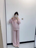 苒琦媽咪孕婦裝春裝套裝2025新款韓版洋氣連帽衛(wèi)衣寬松慵懶休閑長(zhǎng)褲兩件套 粉色 L 曬單實(shí)拍圖