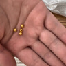 金小貅黃金轉運珠足金999小金珠重版加厚散珠光面金珠黃金古法珠手串DIY 0.8g,4mm古法珠重版4顆 曬單實(shí)拍圖