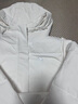 安踏（ANTA）熾熱羽絨服丨四防女士鵝絨高蓬長(cháng)款連帽外套冬季過(guò)膝保暖棉服衣 【85%鵝絨四防科技】紙莎白-1 M (女165) 曬單實(shí)拍圖