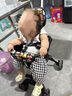 suzzt遛娃神器帶遮陽棚可折疊嬰兒推車雙向手推車嬰兒車0-3歲溜娃神器 2025新升級加大輪+加大遮陽 曬單實拍圖