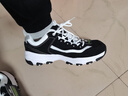 斯凱奇（Skechers）奧利奧熊貓鞋丨老爹鞋男女經(jīng)典黑白復(fù)古春夏輕便潮流增高運(yùn)動(dòng)休閑 男款-BKW/黑色/白色 42 曬單實(shí)拍圖